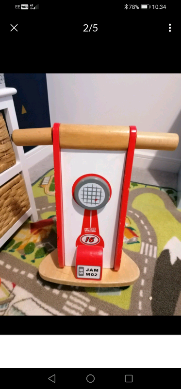 wooden ride on scooter